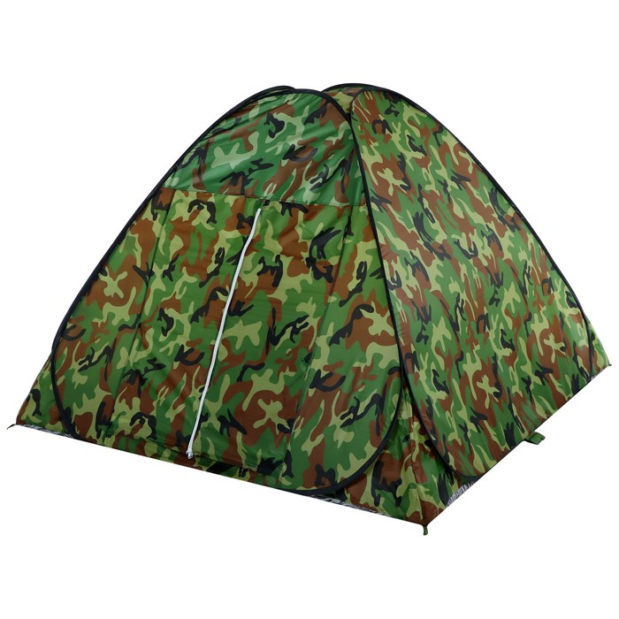 Палатка самораскрывающаяся Maclay, р. 190х190х135 см, цвет хаки - фото 1905395730