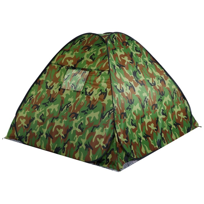 Палатка самораскрывающаяся Maclay, р. 190х190х135 см, цвет хаки - фото 1905395733