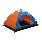 Палатка-автомат, размер 200 х 150 х 110 см, цвет оранжево-голубой - Фото 5