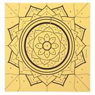 Набор для творчества. Фреска песком «Калейдоскоп желаний» + 9 цветов песка по 4 гр, блёстки, стека - Фото 3