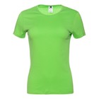 Футболка женская, размер 46, цвет ярко-зелёный - фото 8529812