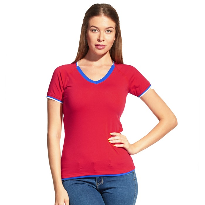 

Футболка женская Stan 14W021, размер XXL/52, цвет красный