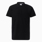 Рубашка мужская, размер 48, цвет чёрный - фото 297860022