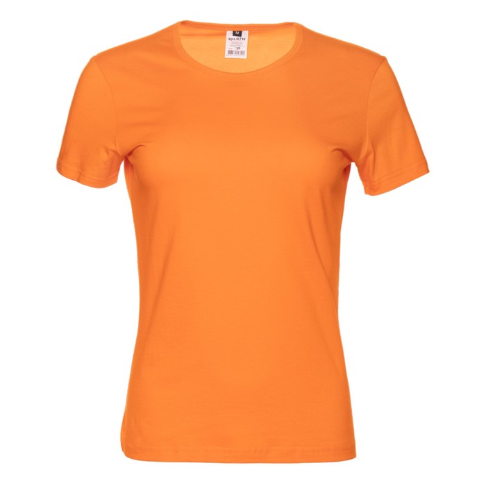 Футболка женская, размер 44, цвет оранжевый