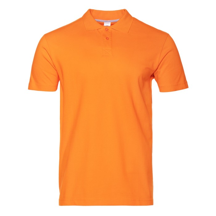Рубашка унисекс, размер 46, цвет оранжевый