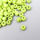 Бисер круглый 6/0 «Оливковый», 20 г - Фото 1