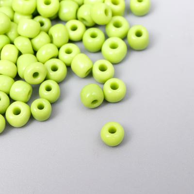 Бисер круглый 6/0 «Оливковый», 20 г