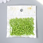 Бисер круглый 6/0 «Оливковый», 20 г - Фото 3