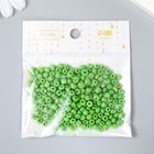 Бисер круглый 6/0 «Зелёный», 20 г - Фото 3