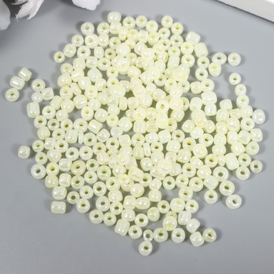 Бисер круглый 6/0 «Персиковый перламутр», 20 г