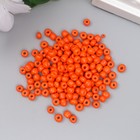 Бисер круглый 6/0 «Оранжевый неон», 20 г - Фото 2