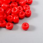 Бисер круглый 6/0 «Красный», 20 г - Фото 2