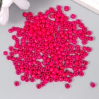 Бисер круглый 6/0 «Розовый», 20 г, МИКС - Фото 2