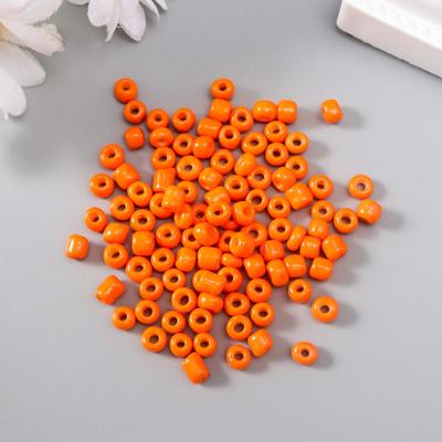 Бисер круглый 6/0 «Оранжевый», 20 г