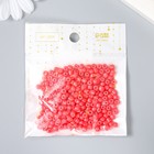 Бисер круглый 6/0 «Персиковый», 20 г - Фото 3