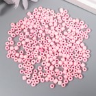 Бисер круглый 6/0 «Розовый», 20 г - Фото 1
