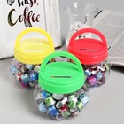 Клейкая лента пластик в банке «Блеск», набор 40 шт., 1.2 см×1 м, 7.5×8.5×8.5 см, МИКС - Фото 4