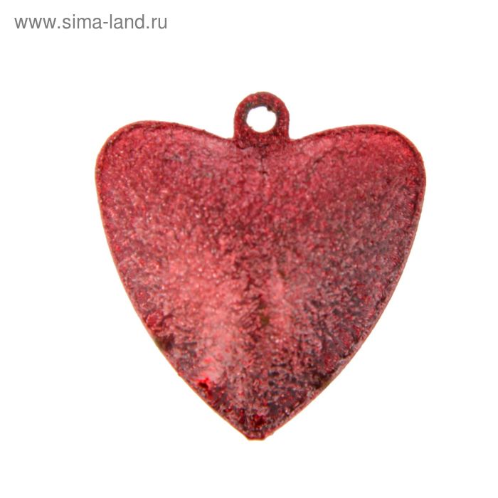 Набор декора для творчества "Колокольчики в форме сердца" матовые d=2,5 см набор 5 шт МИКС - Фото 1