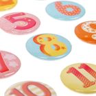 Топсы для скрапбукинга в наборе «Цифры», 9.5 × 15.5 см - Фото 3