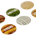 Набор значков на объемном скотче (топсы) для скрапбукинга "Naturals", 9 х 9,5 см - Фото 3