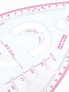 Лекало портновское метрическое «Капля», с проймой, 20.5×13.3 см, s=0.5 мм, прозрачное - Фото 4