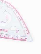 Лекало портновское метрическое «Капля», с проймой, 20.5×13.3 см, s=0.5 мм, прозрачное - Фото 5