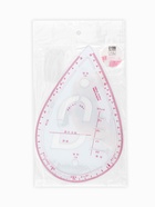 Лекало портновское метрическое «Капля», с проймой, 20.5×13.3 см, s=0.5 мм, прозрачное - Фото 6