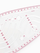 Лекало портновское метрическое «Капля», 26×12.5 см, s=0.5 мм, прозрачное - Фото 4