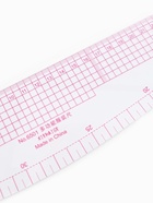 Лекало портновское метрическое «Бочок», с проймой, 47×12.5 см, s=0.5 мм, прозрачное - Фото 4