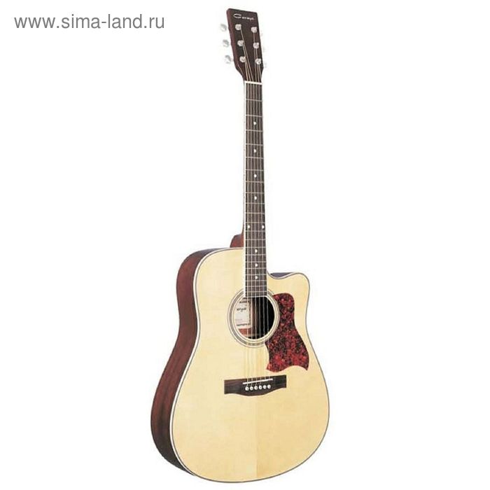 Акустическая гитара Caraya F650C-N, с вырезом 41" - Фото 1