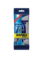 Бритвенные станки одноразовые Rapira Sprint, 2 лезвия, 5 шт. - Фото 5