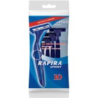 Бритвенные станки одноразовые Rapira Sprint, 2 лезвия, 10 шт. - Фото 4