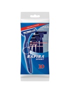 Бритвенные станки одноразовые Rapira Sprint, 2 лезвия, 10 шт. - Фото 7