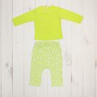 Комплект детский (рубашечка+ползунки), рост 62 (20), цвет лимонный пунш Р409913_М - Фото 7
