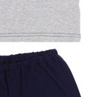 Костюм для мальчика (джемпер+шорты), рост 110-116 см, цвет тёмно-синий Р608699 - Фото 4