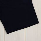 Костюм для мальчика (джемпер+шорты), рост 98 см, цвет тёмно-синий - Фото 5