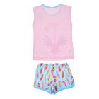 Пижама для девочки "Пеликашка", рост 98-104 (28) см, цвет розовый - Фото 6