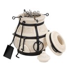 Тандыр «Сармат Кочевник», h=63 см, d=45 см, 51.8 кг, 8 шампуров, кочерга, совок - Фото 2