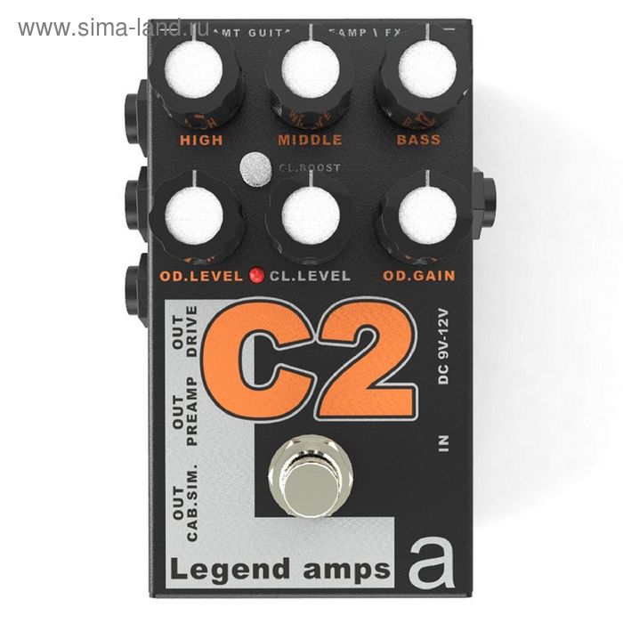 Двухканальный гитарный предусилитель AMT Electronics C-2 Legend Amps 2 - Фото 1