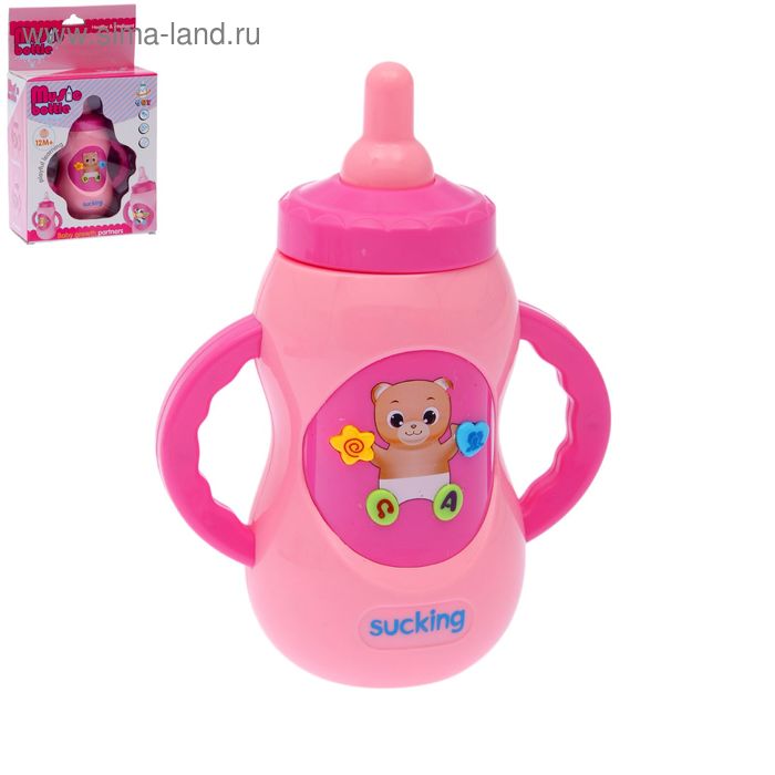 Музыкальная игрушка «Бутылочка Мишка» с весёлыми мелодиями и звуками - Фото 1