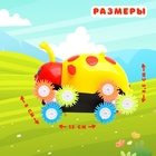 Машина-перевертыш «Божья коровка», работает от батареек, цвета МИКС - Фото 2