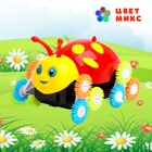 Машина-перевертыш «Божья коровка», работает от батареек, цвета МИКС - Фото 5