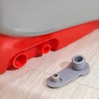 Набор для уборки: ведро на колёсиках с металлической центрифугой 15 л, швабра, запасная насадка из микрофибры, дозатор, цвет МИКС - Фото 7