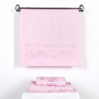 КМП в коробке METEOR (50х90 2шт, 70х140) ROSE GARDEN, цв.розовый, хлопок, 460г/м - Фото 2