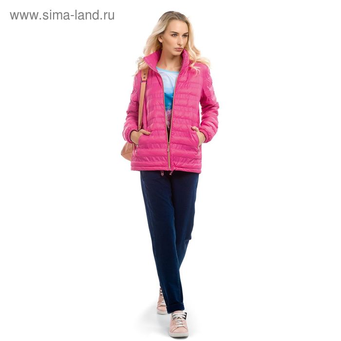 Куртка женская, размер M, цвет розовый - Фото 1