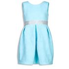 Платье нарядное для девочек, рост 104 см, цвет голубой - Фото 1