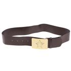 Ремень для костюма военного, 110 см, бляха: 5.5×8 см - Фото 1