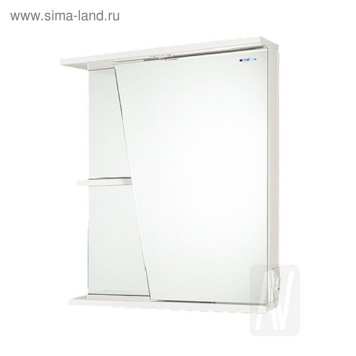 Зеркало-шкаф AQUALIFE "Астра 55", белый - Фото 1