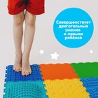 Модульный массажный коврик ОРТОДОН «Камешки», мягкий, цвет МИКС - Фото 3