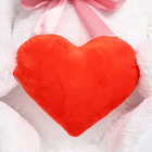 Мягкая игрушка «Мишка Труди с сердцем» 80 см белый - Фото 3